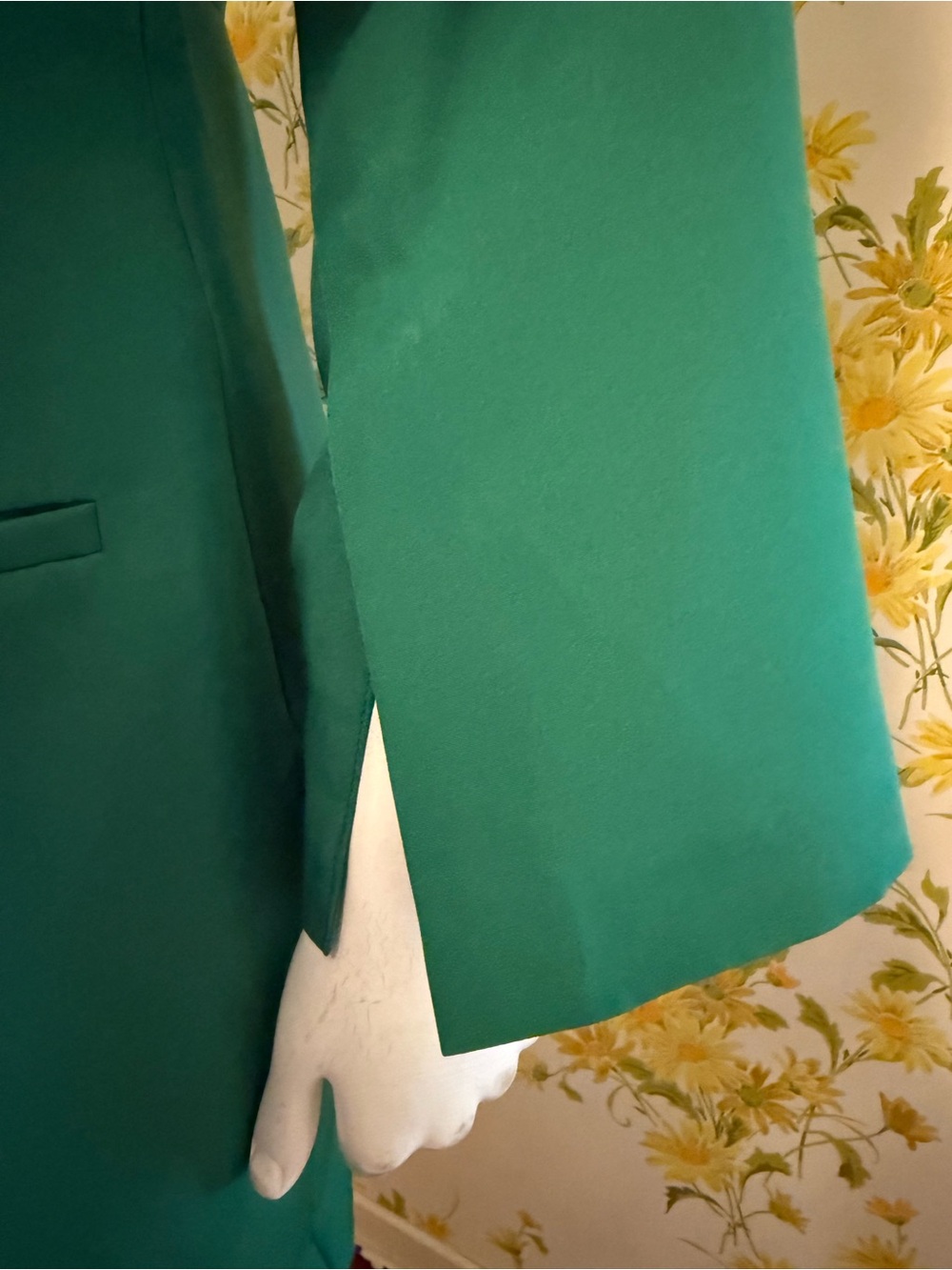 Emerald Green Blazer Dress size L - Picture 3 of 13